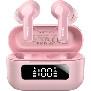 image:imageTOZO Hybrid Active Noise Cancelling in Ear Wireless Earbuds 68H PlaytimeRose Gold