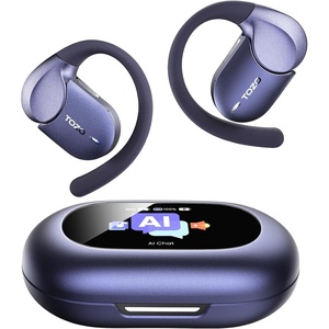 image:imageTOZO Open X2 Pro AI Smart Open Ear Earbuds LCD Digital Screen Stereo SoundBlue