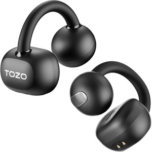 image:imageTOZO OpenEarRing Open Ear Earbuds 40H Bluetooth 54 Lightweight ComfortBlack