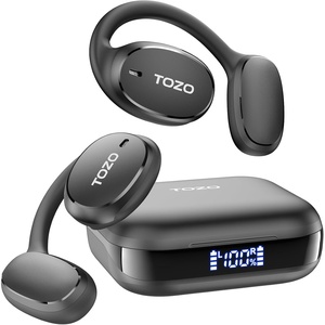 image:imageTOZO OpenEgo Open Ear Earbuds 80H Bluetooth 53 Headphones Sport EarbudsBlack