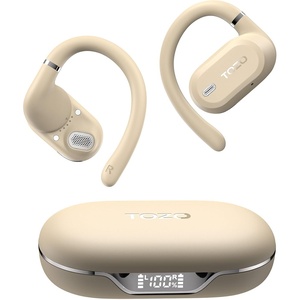 image:imageTOZO OpenWear Open Ear Earbuds AI Translation Real Time 145 LanguagesKhaki