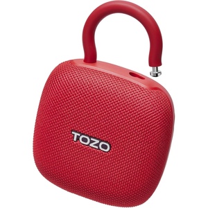 image:imageTOZO PE1 Portable Bluetooth Speakers 32H Playtime with Adjustable CarabinerRed