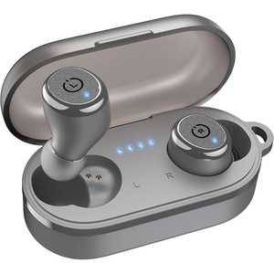 image:imageTOZO T10 Wireless Earbuds Powerful Bass Stereo Wireless Charging APP IPX8Matte Gray