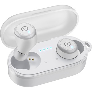 image:imageTOZO T10 Wireless Earbuds Powerful Bass Stereo Wireless Charging APP IPX8Matte White