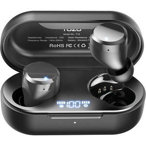 image:imageTOZO Wireless Earbuds Bluetooth 53 Ergonomic Light Weight in Ear HeadphoneBlack